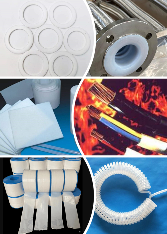 Λευκή ρητίνη διασκορπισμού PTFE με ανώτερες ιδιότητες απώλειας νερού και πετρελαίου