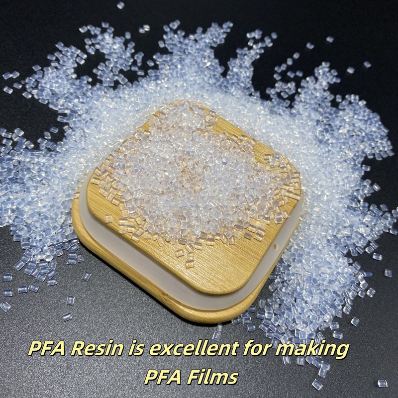 Η ρητίνη PFA είναι εξαιρετική για την κατασκευή ταινιών PFA, με υψηλές επιδόσεις μονόκλισης σε ηλεκτρονικά και ηλεκτρικά εξοπλισμούς.