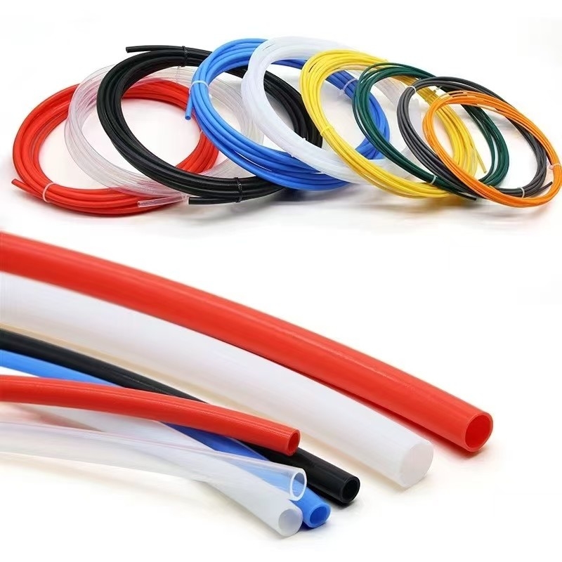 2mm ID × 4mm OD Ευέλικτος σωλήνας PTFE ανθεκτικός στη θερμότητα μη κολλώδης επιφάνεια ιδανικό για εργαστήριο καθετήρα υψηλής καθαρότητας ανθεκτικός σε χημικά